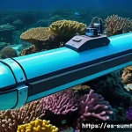 Home 21 해양 자원 관리에 대한 민간의 역할 - **Image Prompt 1: Advanced Marine Robotics and Smart Ocean Monitoring**
A futuristic, high-resol...
